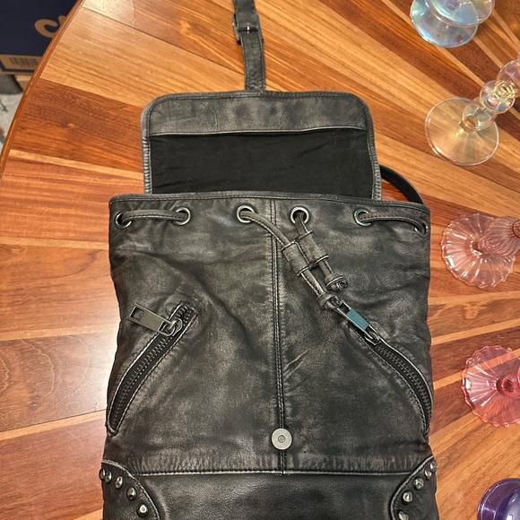 Free People Leather Backpack - Picture 6 of 7